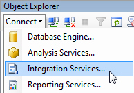 Connect to SSIS Server