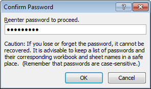 Confim password