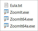 The ZoomIt versions