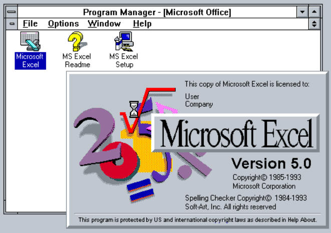 Excel 5.0