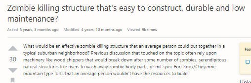 Zombie killing machine