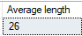 Sub Query average length