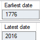 YEAR to return only the year of a date