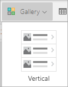 The gallery template