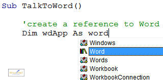 Choosing Word from autocompletion