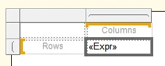 Matrix without labels