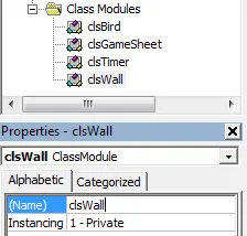 Wall class module