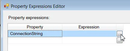 ConnectionString property expression