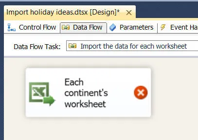 The Excel data source