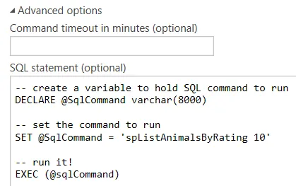 Dynamic SQL