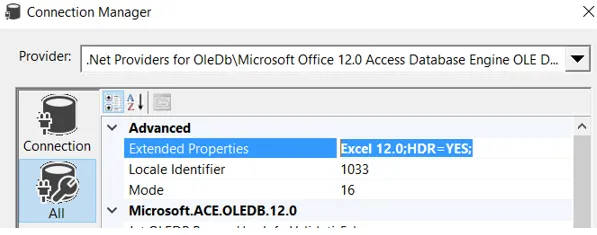 Type extended properties