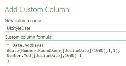 Create custom formula