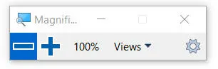 The Windows magnifier