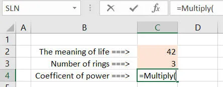 Function without arguments