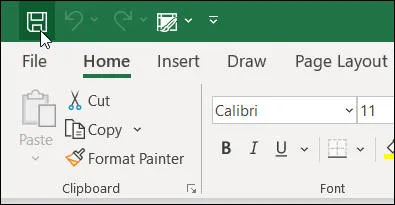 Excel icons