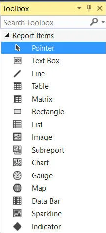 SSRS toolbox