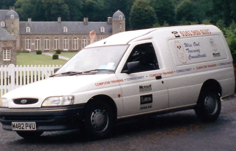 The old Wise Owl van