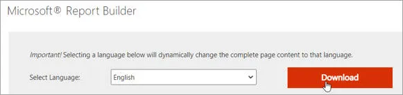 Downloading Report Builder