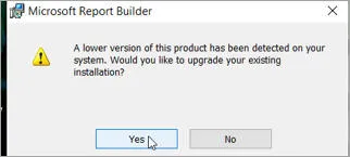 Upgrading Report Builder