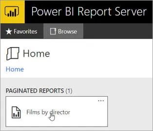 Viewing reports