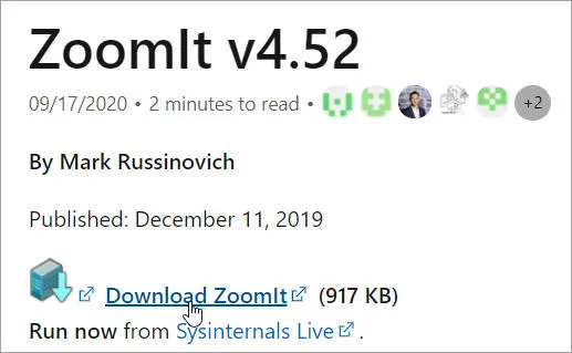 Download ZoomIt