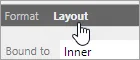 The Layout tab