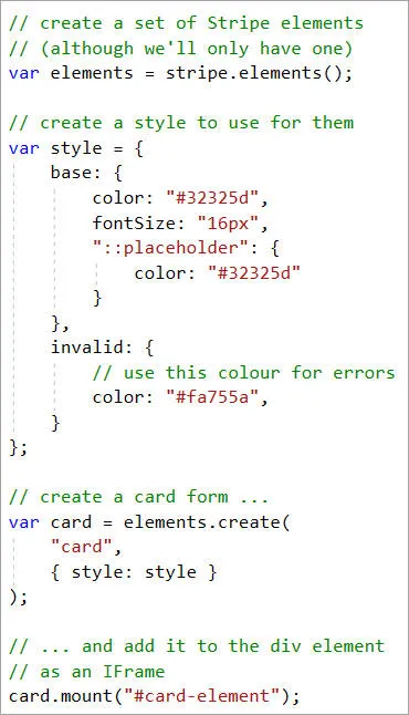 JavaScript to create form