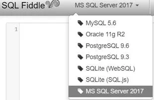 SQL Fiddle