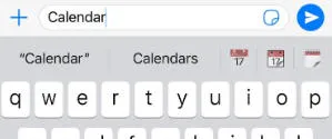 Calendar emojis