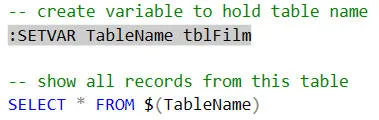 Showing all rows from a table