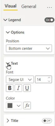 Expand/collapse category