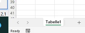 Excel German sheet