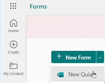 Creating a form