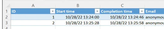 Excel workbook