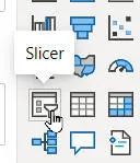 Adding a slicer