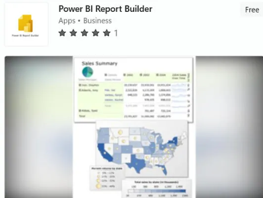 Power BI Report Builder