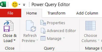 Power Query Editor