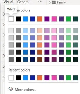 Default theme palette