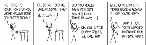 SQL cartoon