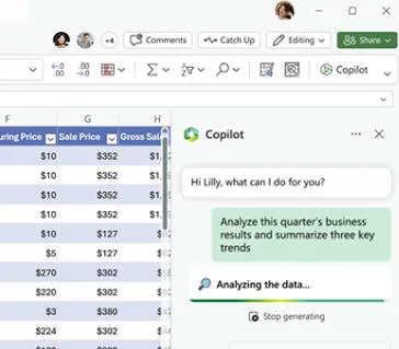 Copilot in Excel