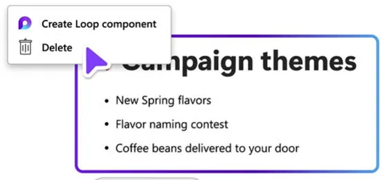 Creating a Loop component