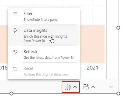 Adding data insights