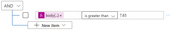 Power Automate completed condition expression