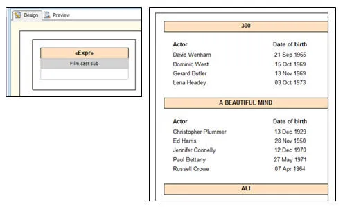 SQL Server Reporting Services 2008 R2 exercise - Subreports (image 3)