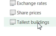 Tallest buildings