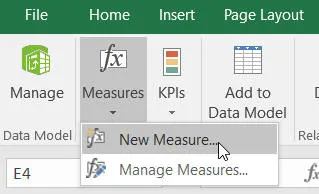 Creating a measure