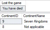 Transaction deleteing information