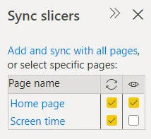 Sync slicer