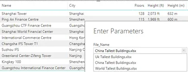 Power BI Query Editor Dynamic Connection string