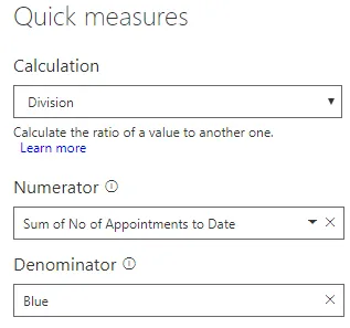 Power BI Measures